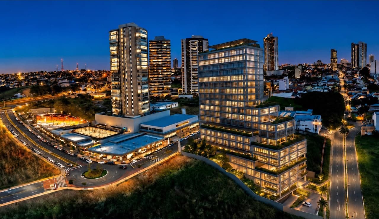 Loro Corporate - Edifício corporativo em Parque das Árvores, Marília-SP