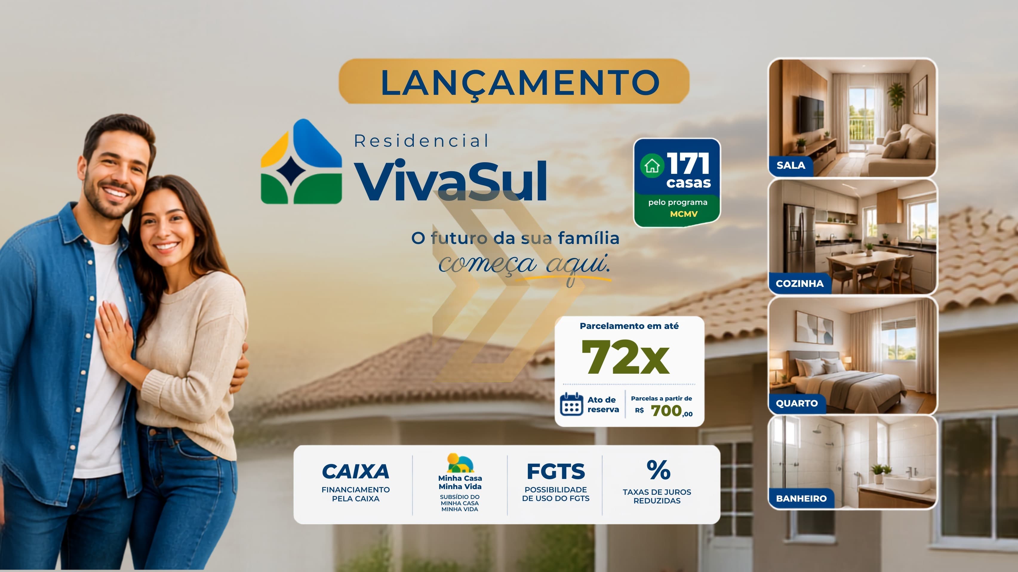 RESIDENCIAL VIVA SUL - Maria Angélica, Marília